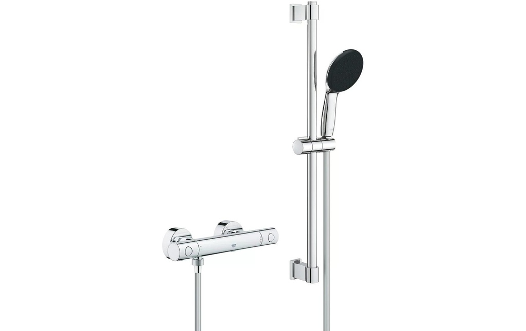 GROHE Mitigeur thermostatique de douche Precision Get, 600 mm
