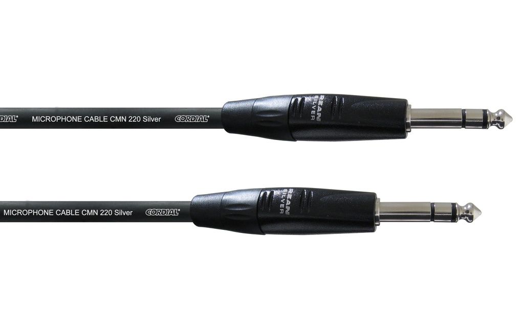 Cordial Câble jack 6.3 mm 1.5 m, Noir