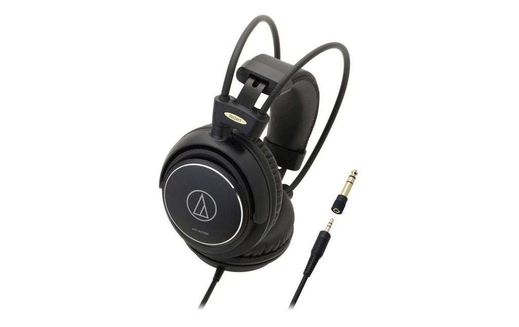 Audio-Technica Casques supra-auriculaires ATH-AVC500 Noir