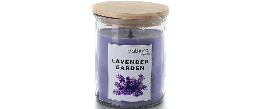 balthasar Bougie parfumée Jardin de lavande 10 x 12 cm