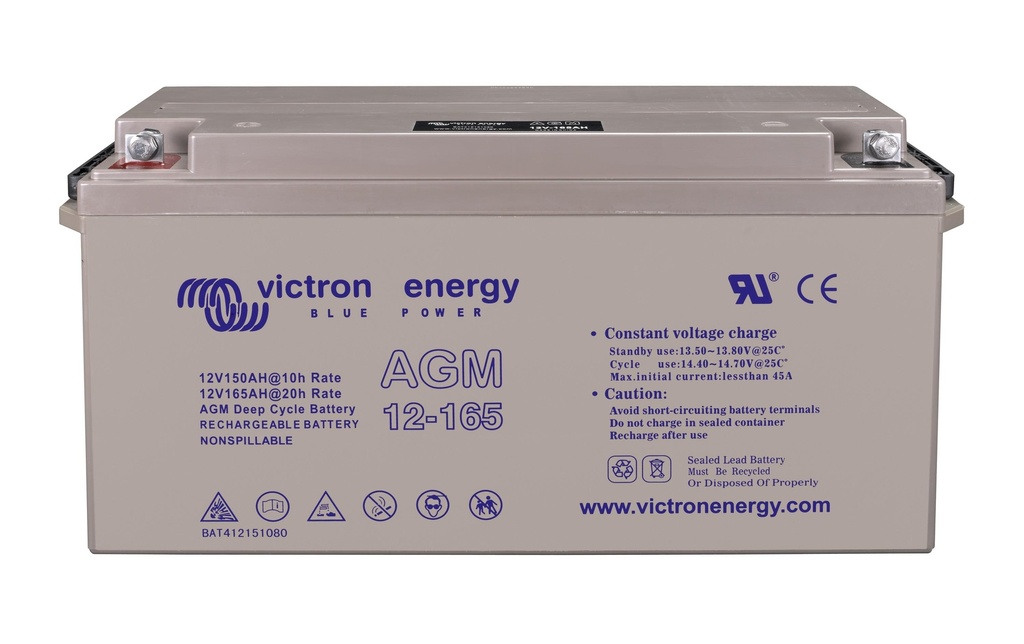 Victron Batterie Gel Cycle profond 12 V / 165 Ah