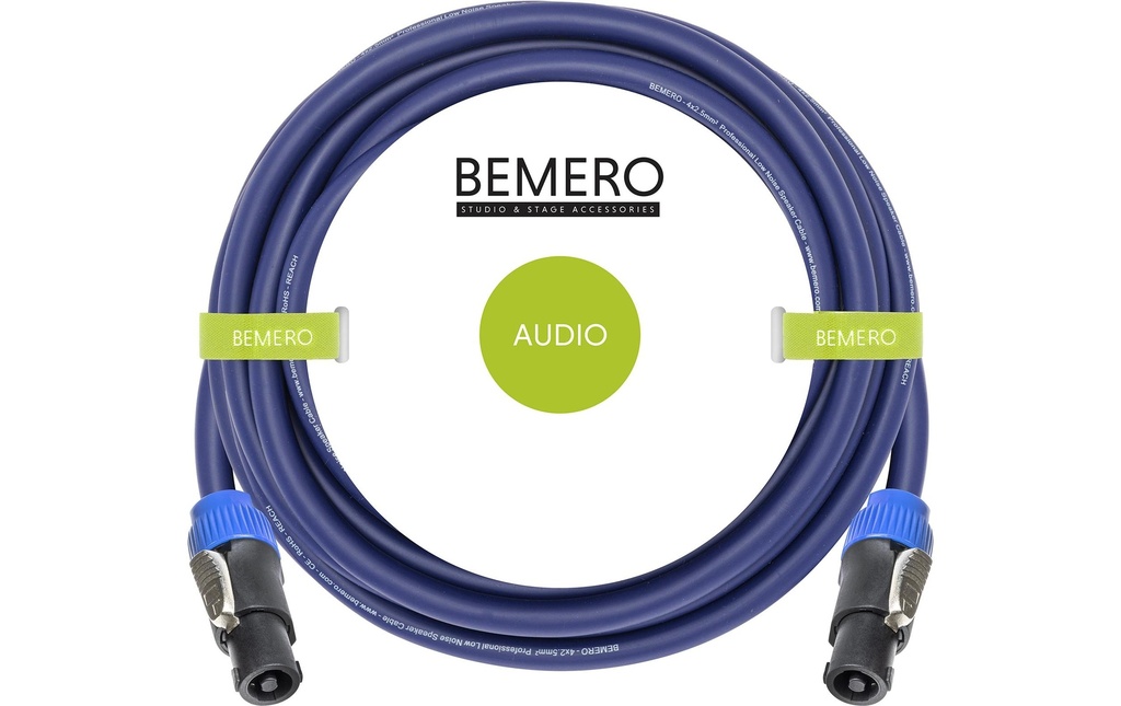 Bemero Câble de haut-parleurs SpeakON – SpeakON 4 x 2.5 mm² 10 m