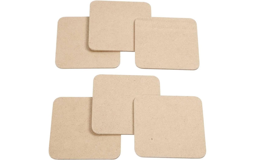 Creativ Company Article en bois 10 cm 6 pièces