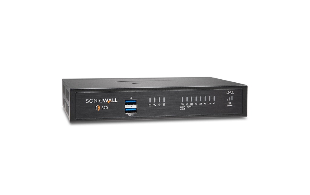 SonicWall Pare-feu TZ-370 TotalSecure Advanced Appliance,w/APSS, 1yr