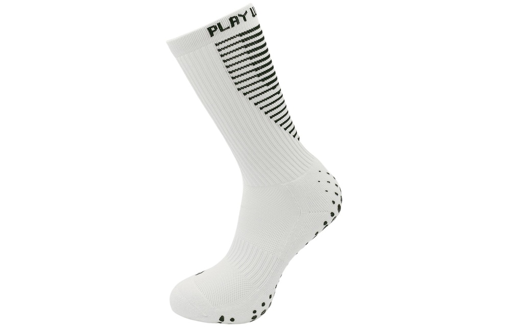 PlayWear Grip Socks 43 - 47, Blanc