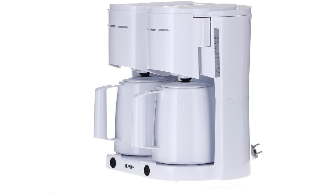 Severin Cafetière filtre KA 9314 Blanc
