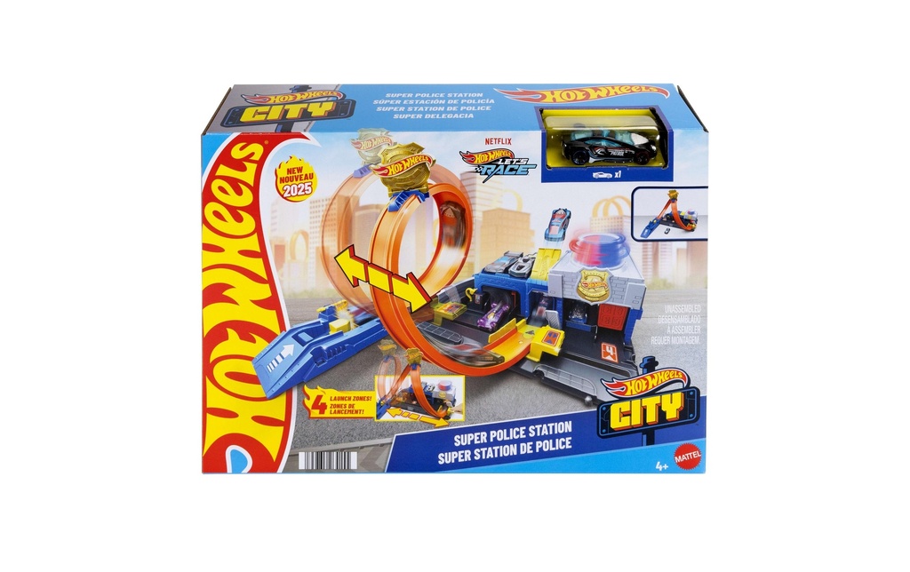 Hot Wheels Hot Wheels City Super Poste de police