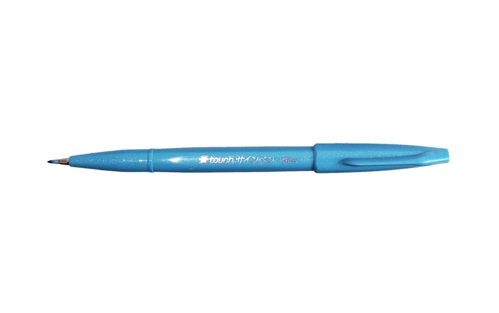 PENTEL Feutre Brush Sign Pen bleu cl.