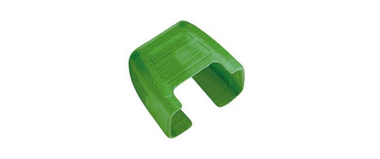 R&M Clip Niveau de sécurité 1 Connecteur RJ45 IP20 Vert 20 Pièce/s
