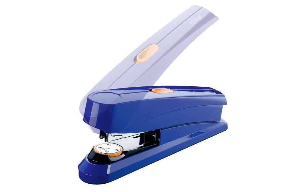 Novus Agrafeuse B 8FC Power on Demand 50 feuilles, bleu