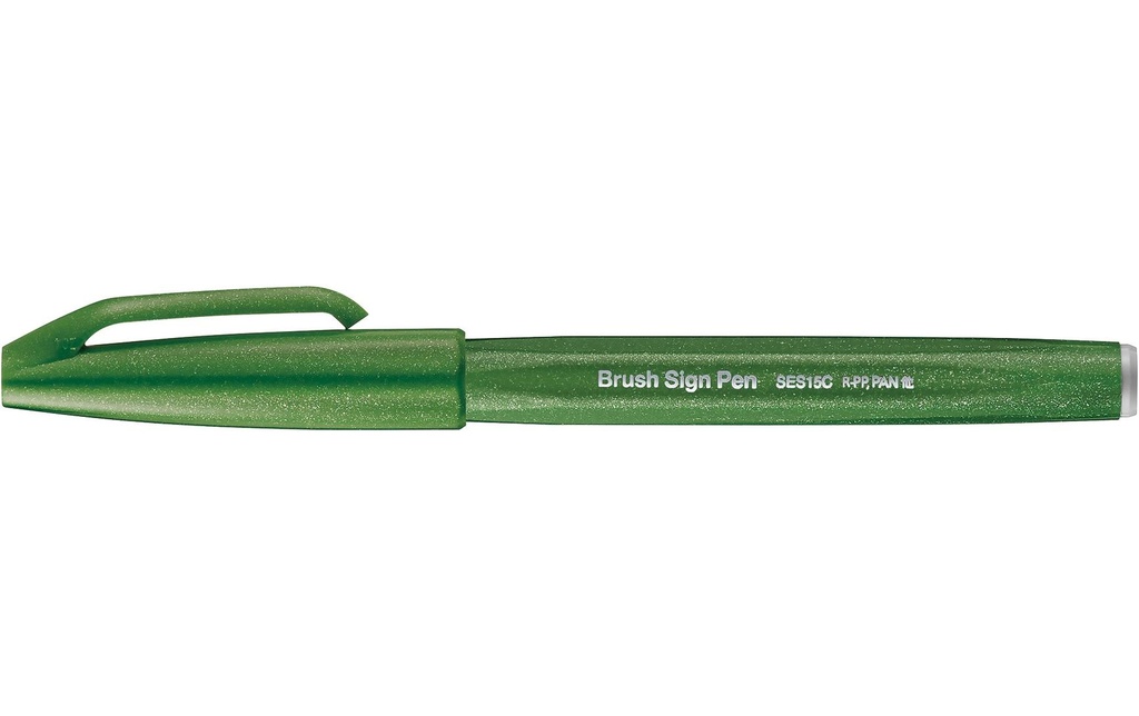 PENTEL Feutre Brush Sign Pen vert oli