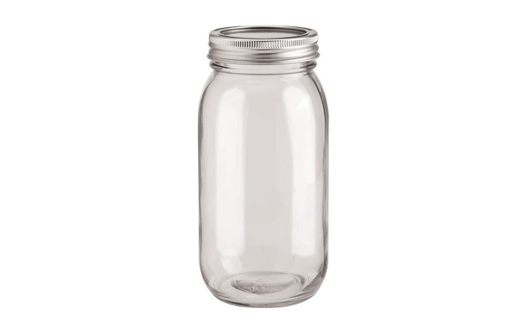 Glorex Verre avec couvercle Lili Rose 650 ml 1 Pièce/s
