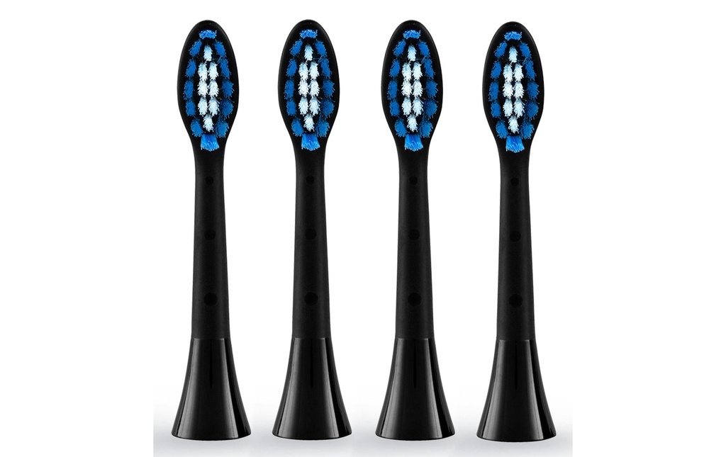 Silk'n Tête de brosse à dents Sonic You 4 Pièce/s, Soft, Noir