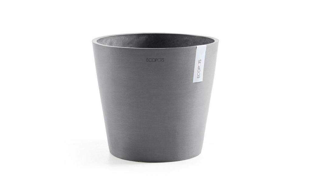 Ecopots Pot à fleur Amsterdam 40 Gris