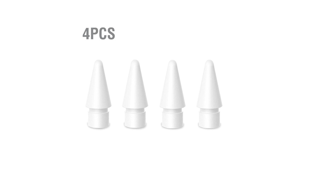 4smarts Pointe de stylet de saisie Apple Pencil (1ère génération / 2ème génération) Blanc