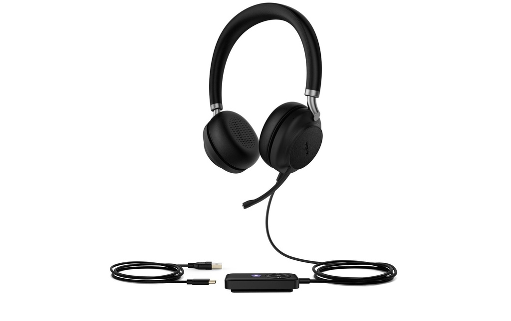 Yealink Casque avec micro UH38 Dual UC USB-A, avec batterie