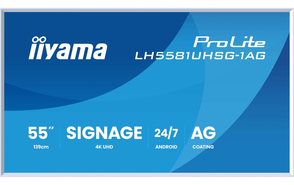 iiyama Ecran Public ProLite LH5581UHSG-1AG 64.5