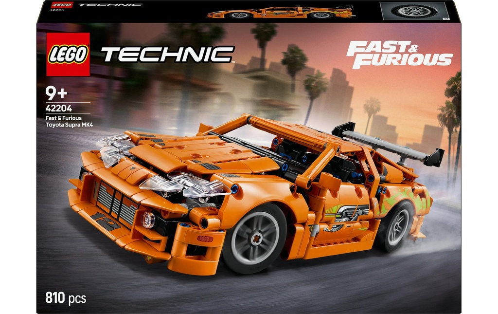 LEGO® Technic Fast and Furious Toyota Supra MK4 42204