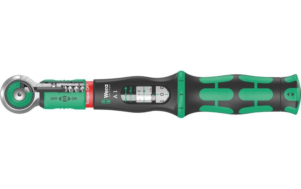 Wera Clé dynamométrique Safe-Torque A1, 1/4 4 pans
