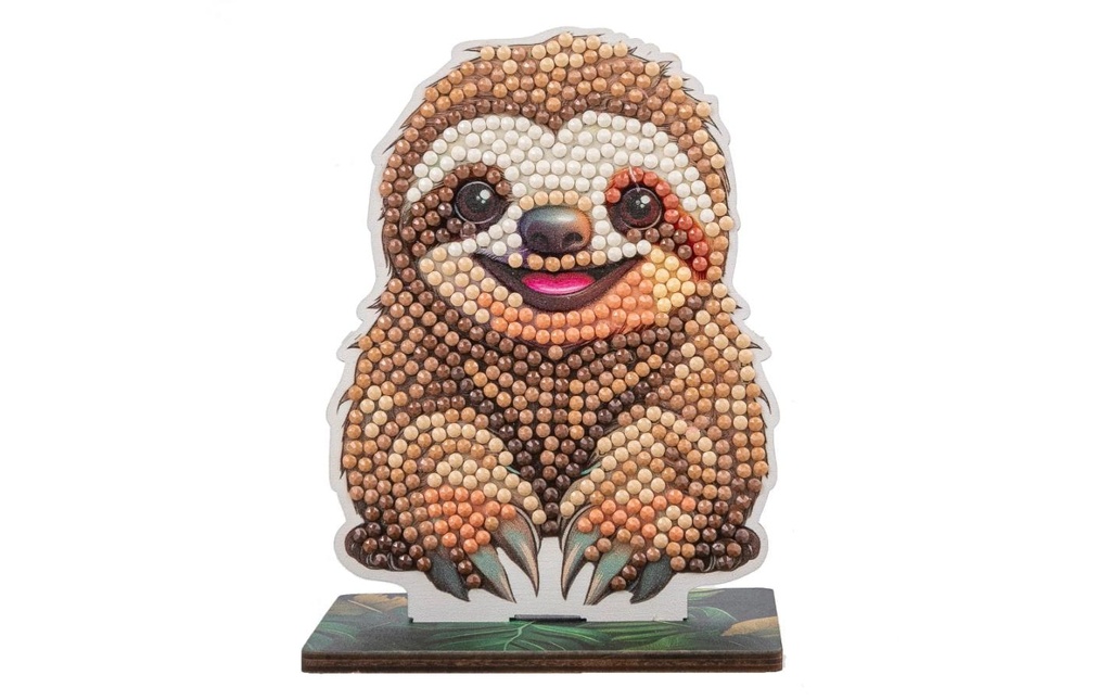 CRAFT Buddy Kits de bricolage Sloth Crystal Art Wildlife Buddies