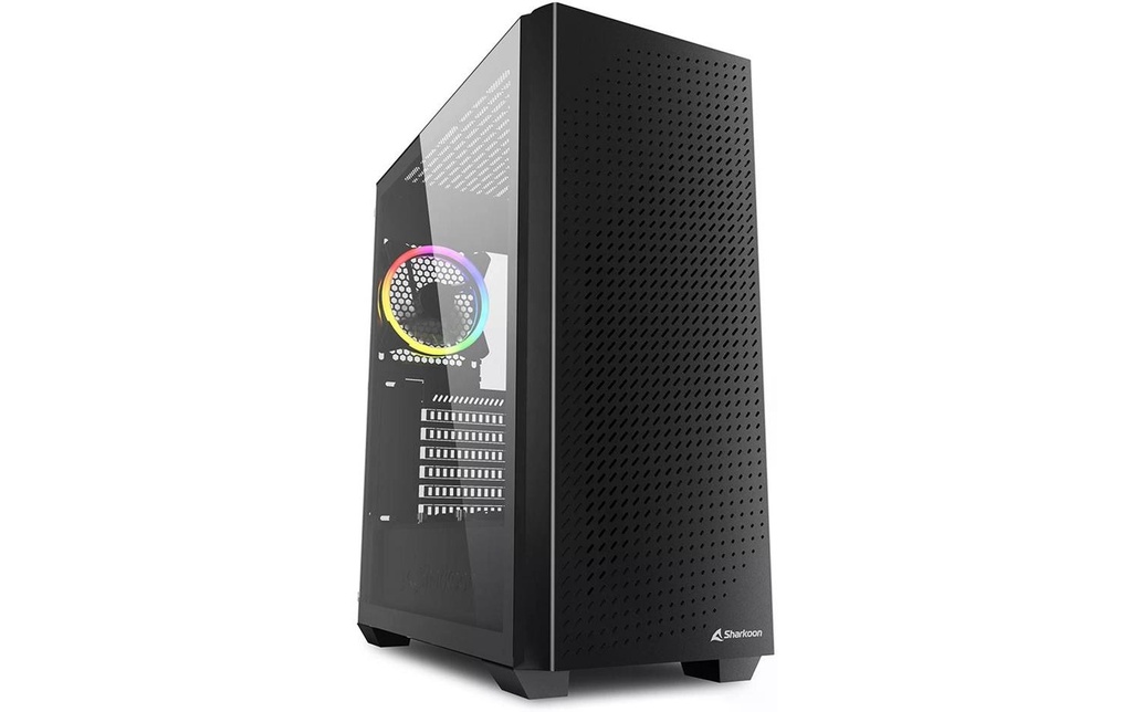 Sharkoon Boîtier d’ordinateur VS9 RGB Noir
