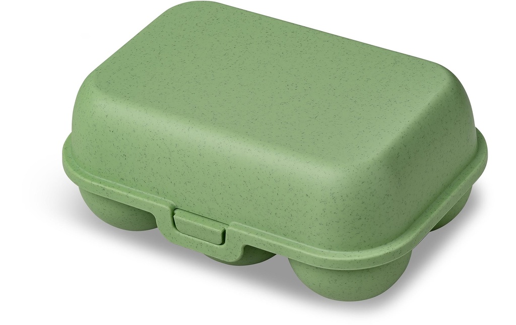 Koziol Boîte à œufs To Go mini 17 cm x 11.8 cm, Vert