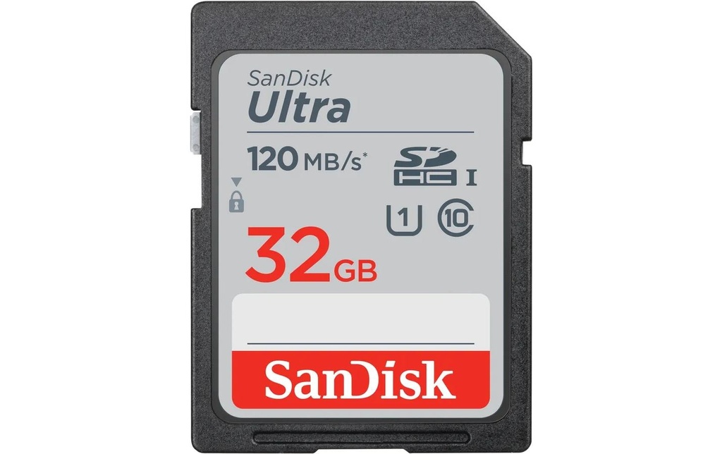 SanDisk Carte SDHC Ultra U1 32 GB