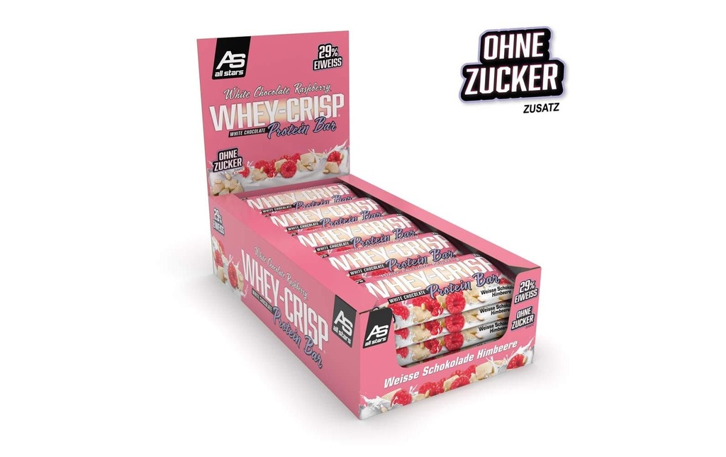 All Stars Barre Whey Crisp Framboise 50 g