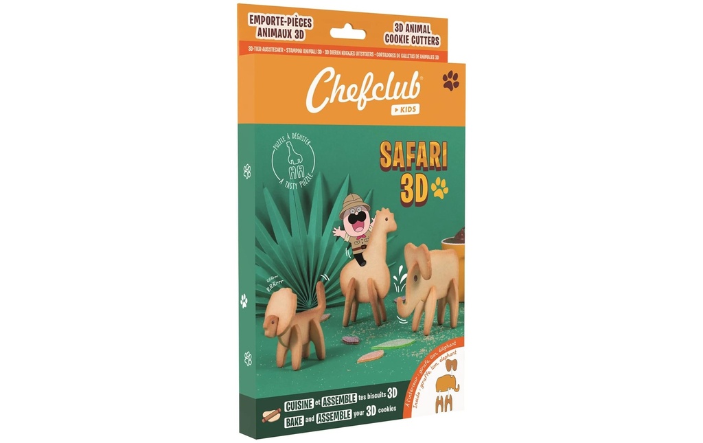 Chefclub Emporte-pièce pour biscuits Safari