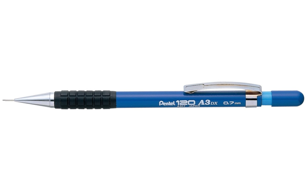 PENTEL Porte-mines 120 A3 0.7 bleu