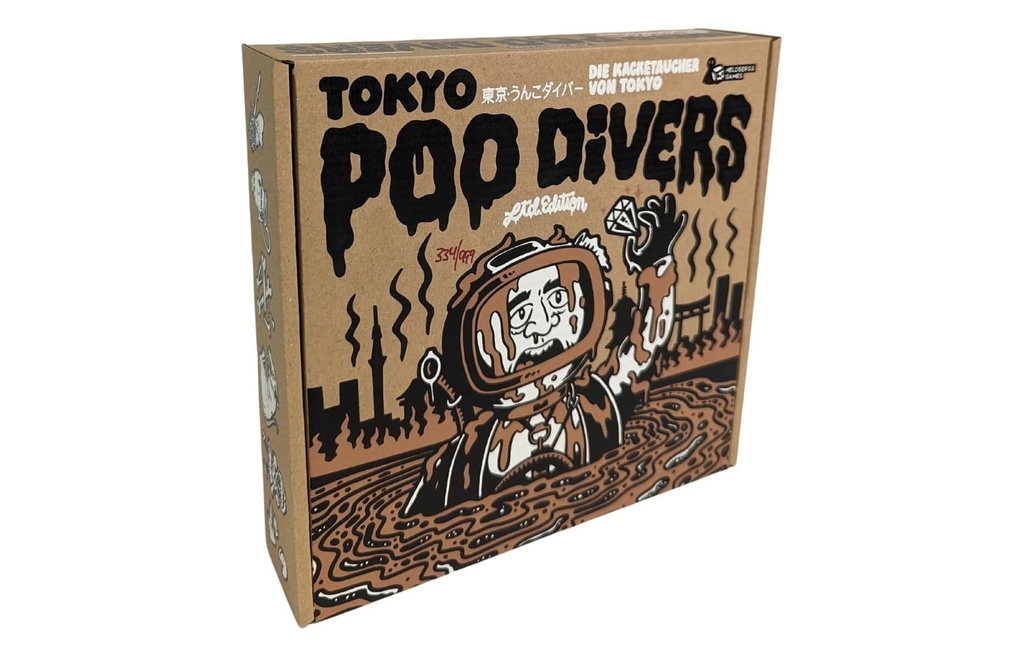 Heldbergs Games Party game Tokyo Poo Divers