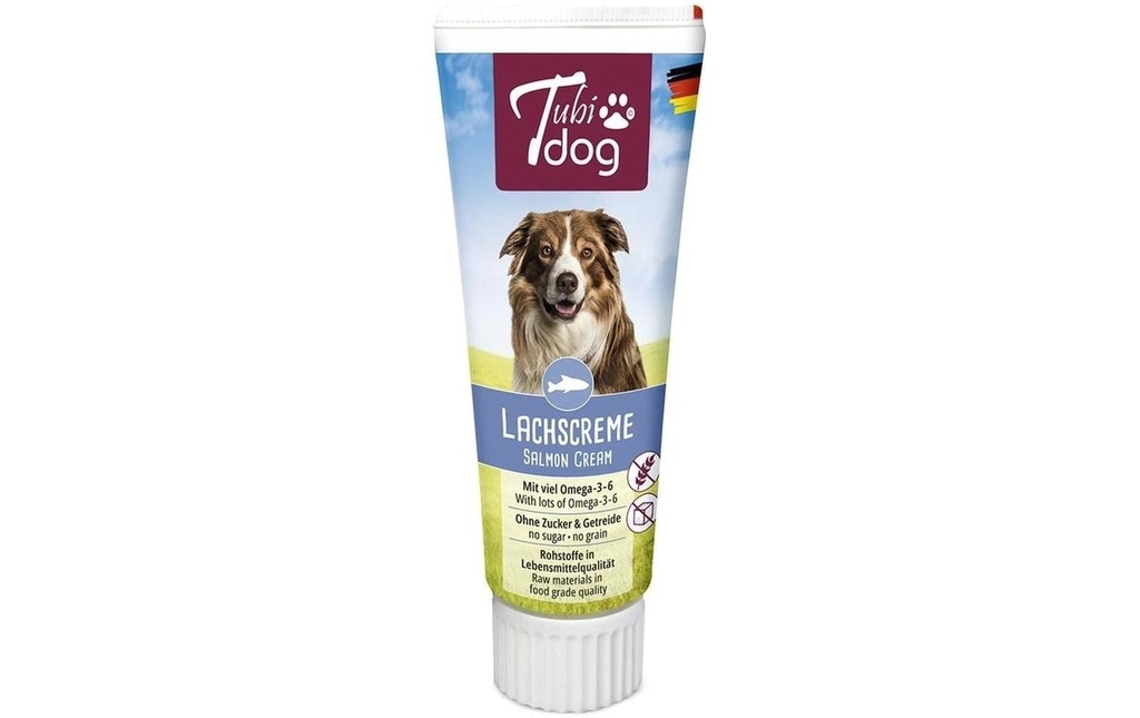 Tubidog Friandise Crème de saumon, 75 g