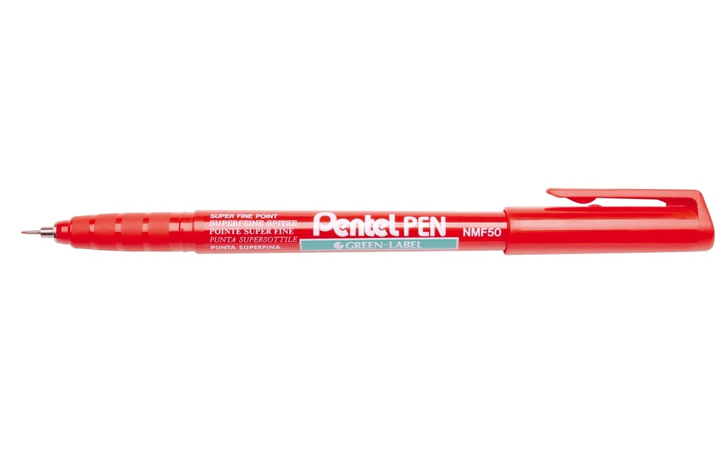 PENTEL Marq.perm.GreenLabel 0.5 rouge