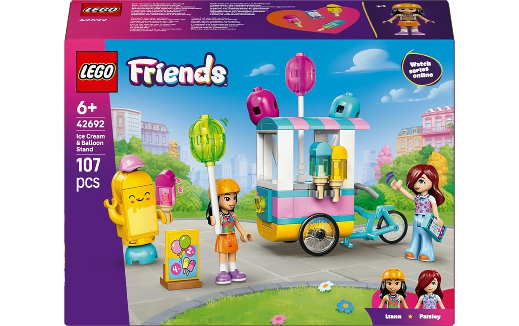 LEGO® Friends Le stand de glaces et de ballons 42692