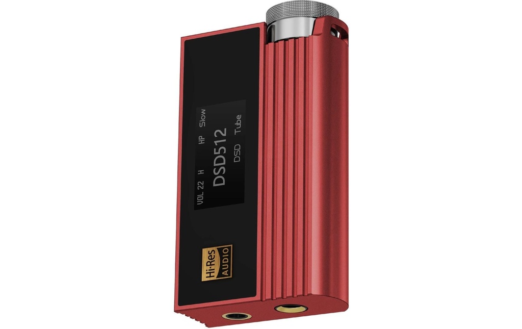 iBasso Amplificateur de casque & USB-DAC Nunchaku Rouge