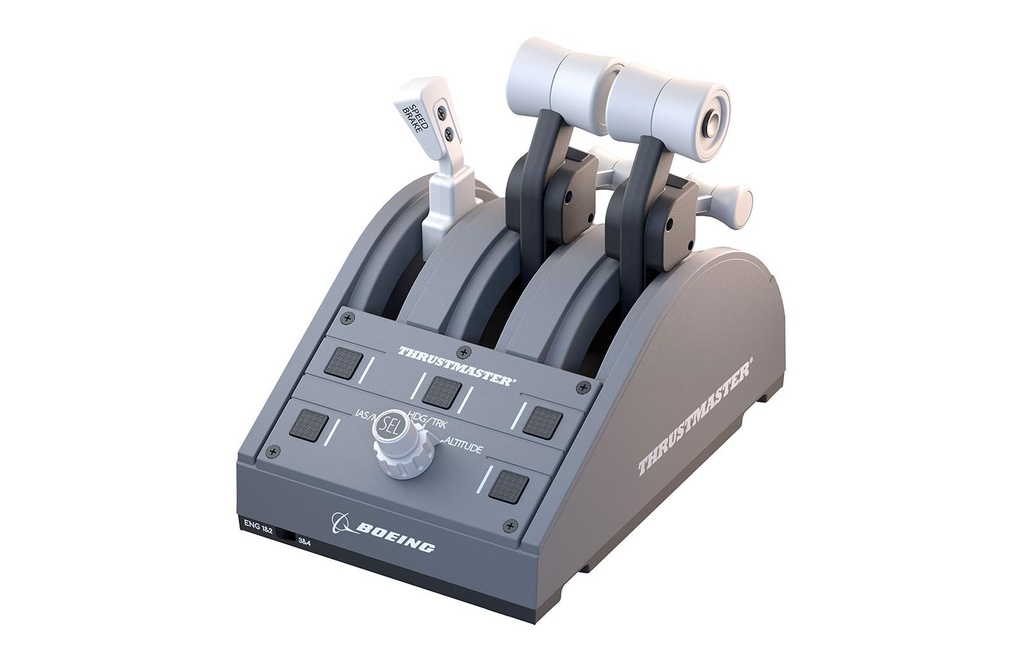 Thrustmaster Contrôleur de simulation TCA Quadrant Boeing Edition