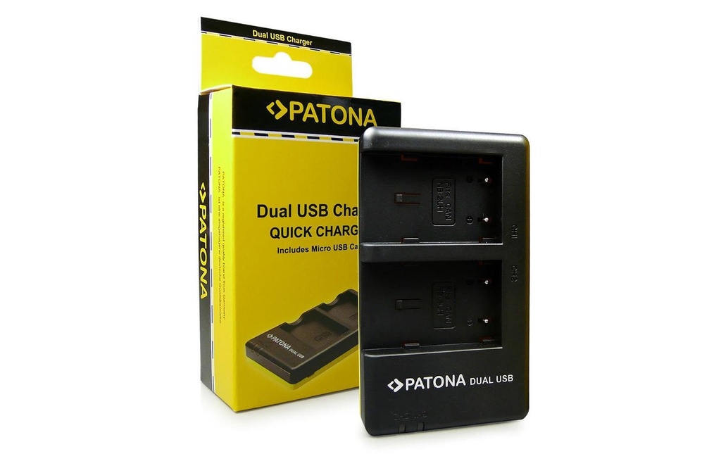 Patona Chargeur Dual NB-2L