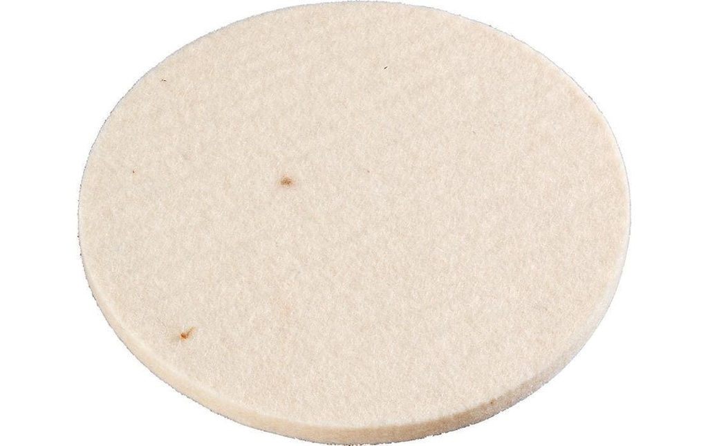 kwb Disque de polissage Ø 125 mm adhésif, feutre