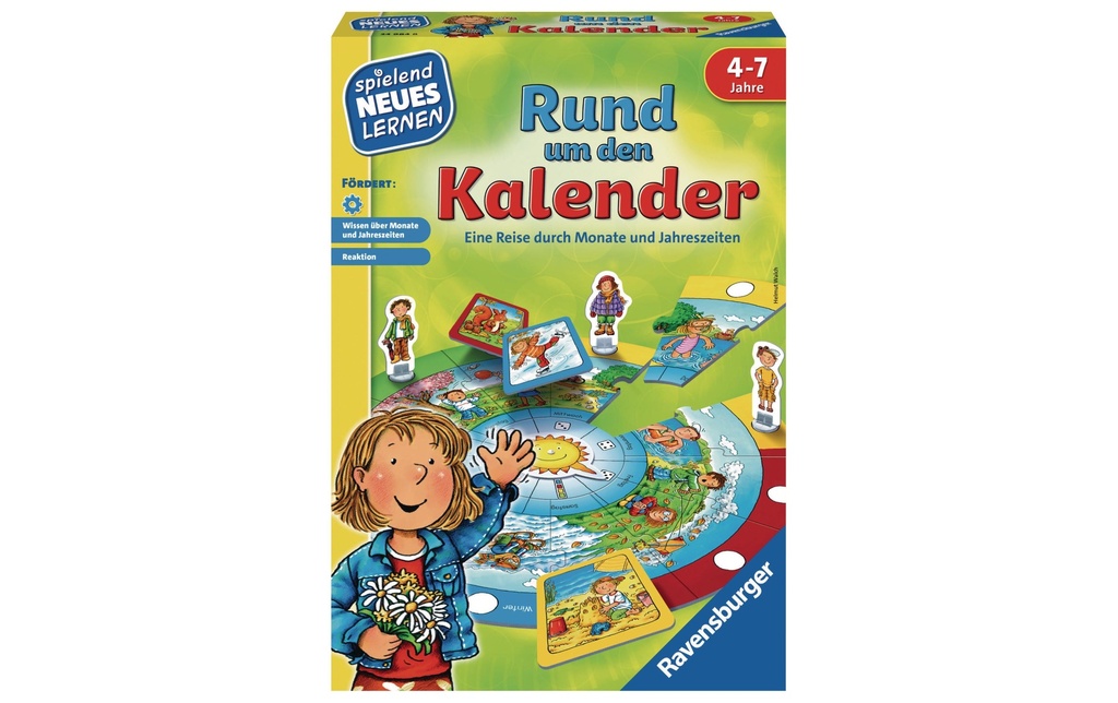 Ravensburger Jeux d’enfant Rund um den Kalender