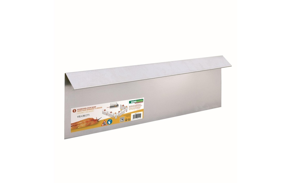 Windhager Barrière anti-limaces 25 x 115 cm élément mural