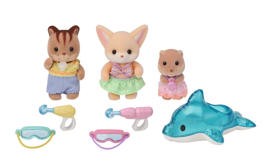 Sylvanian Families Sylvanian Families Jardin d'enfants d'aventure Les amis de Poolspass