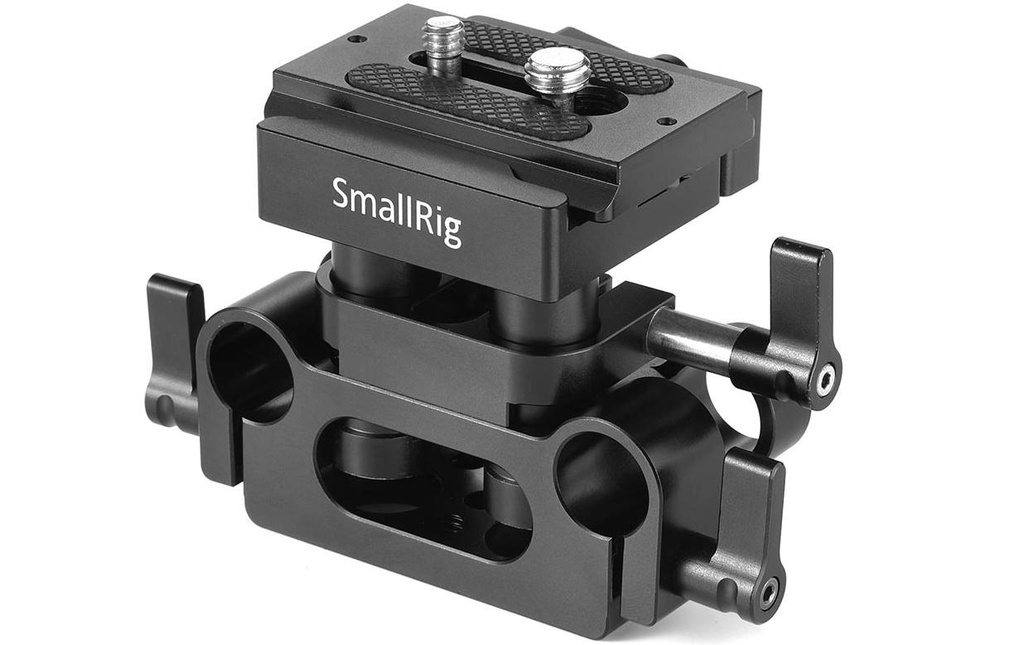 Smallrig Plaque de base universelle de 15 mm pour système de support de rail