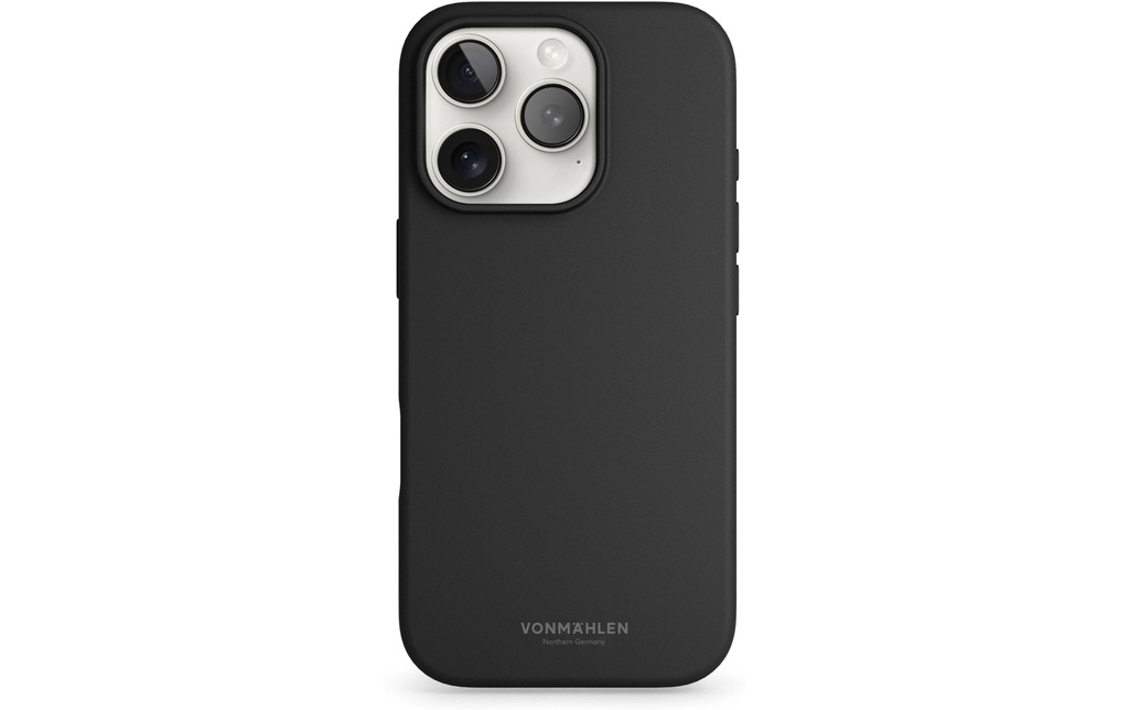 Vonmählen Coque arrière Soft Silicone iPhone 16 Pro Black