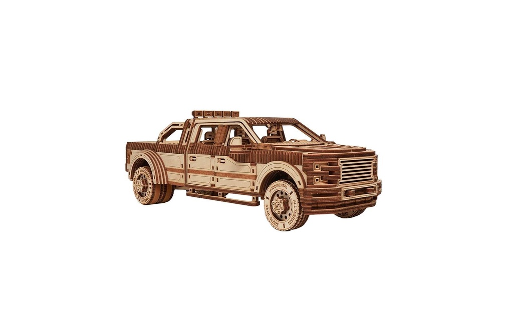 WoodTrick Kits de montage Camion de ramassage