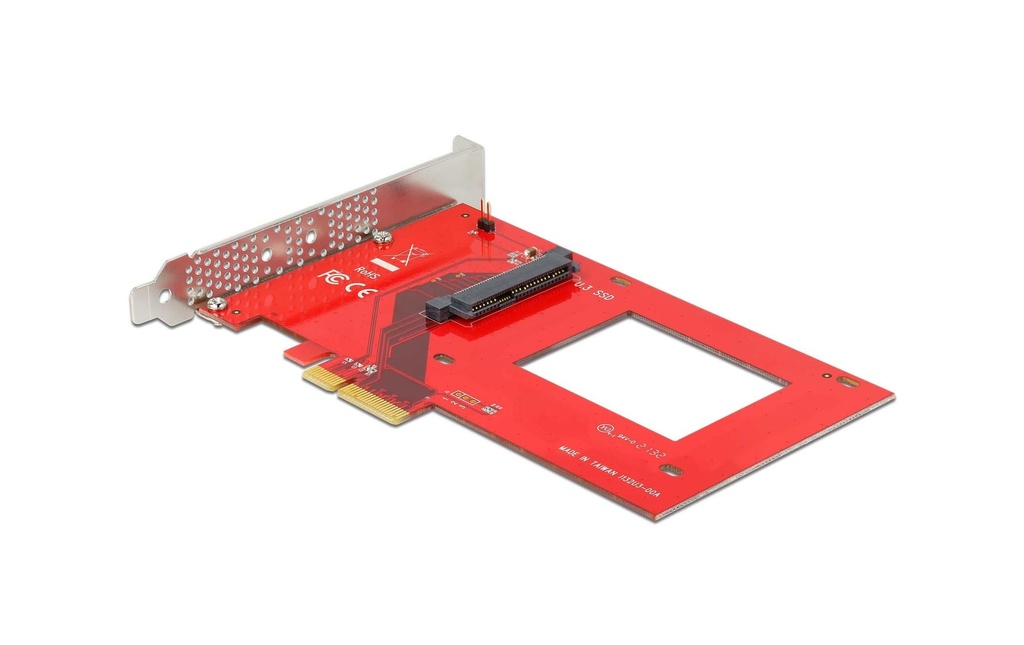 Delock Adaptateur de bus hôte PCI-Express x4 - 1x U.3 SFF-8639