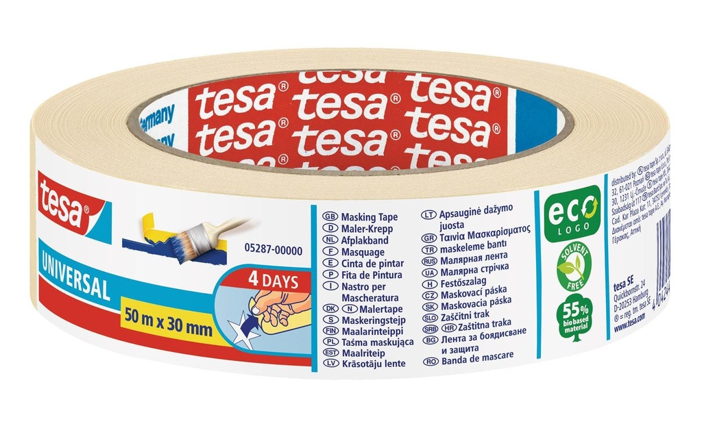 tesa Ruban de masquage Universal 30 mm x 50 m