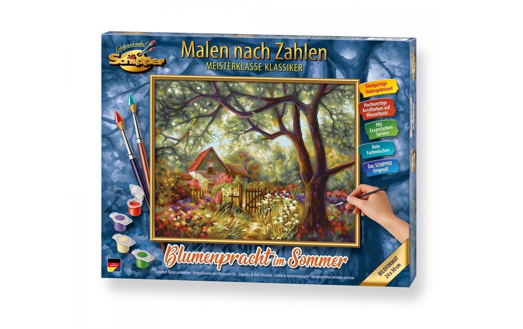 Schipper Peinture avec chiffres Splendeur des fleurs en été