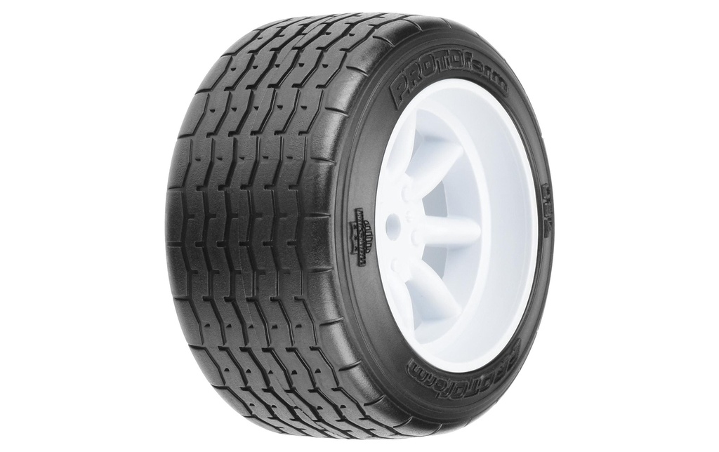 Proline Roues complètes VTA Arrière, 31 mm, 1:10, Blanc 2 pièces