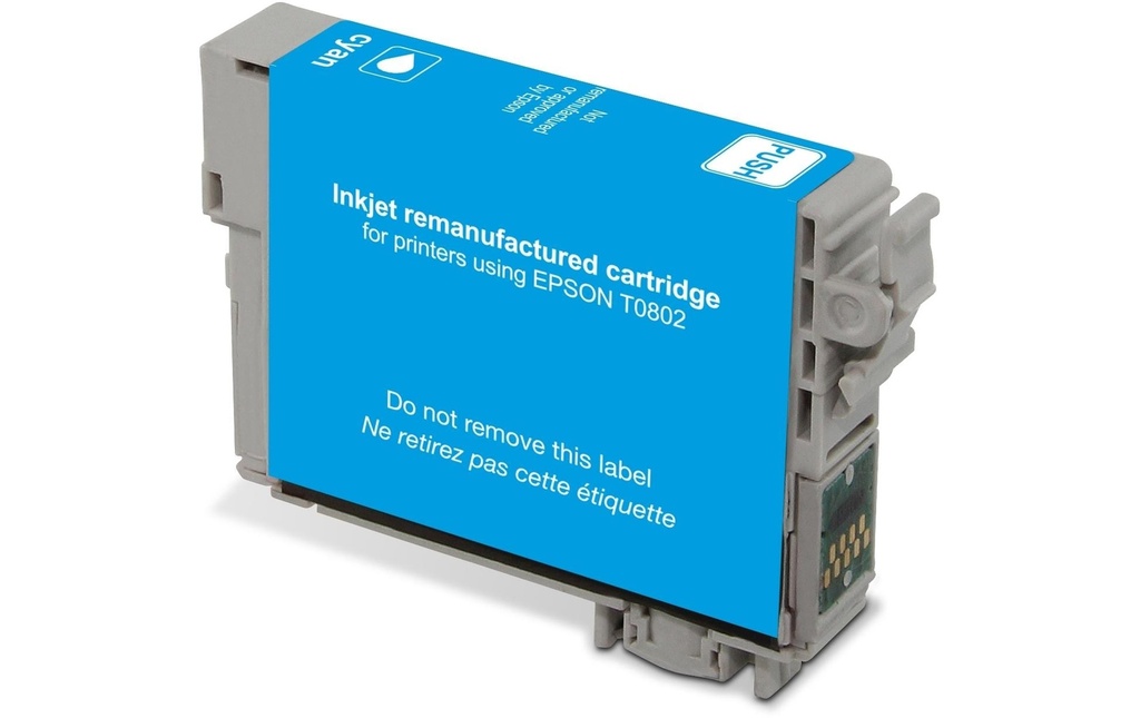 Generic Ink Encre Epson T0802 Cyan