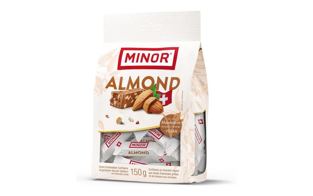 Minor Chocolat Almond Minis 150 g
